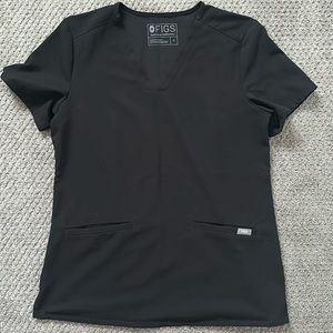 Fig Casma Three-pocket scrub top